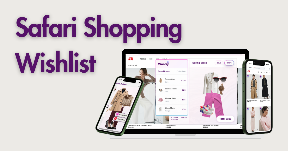 Wishlist Extension for Safari Mac